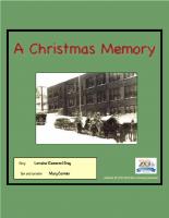 A Christmas Memory Audio Book 2020